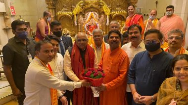 Gujarat CM Visits In Mumbai: गुजरातचे मुख्यमंत्री भूपेंद्र पटेल आज मुंबई दोऱ्यावर, सिद्धिविनायक मंदिराला दिली भेट