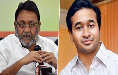 Nawab Malik-Nitesh Rane यांच्यामध्ये फोटो मॉर्फ करत ट्वीटरवॉर