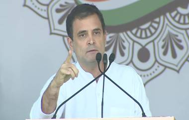 Rahul Gandhi On Modi Government: मोदी सरकारने देशद्रोह केला आहे, काँग्रेस नेते राहुल गांधींचा आरोप