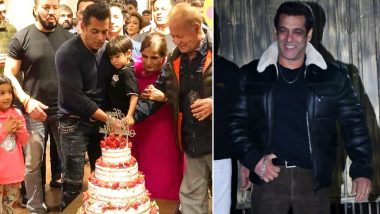 Salman Khan याने भाची Ayat आणि परिवारासोबत साजरा केला 56 वा वाढदिवस, पहा Photo, Videos