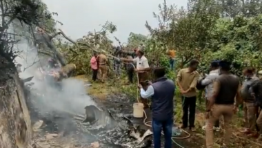 Tamil Nadu Chopper Crashed: सीडीएस जनरल बिपिन रावत यांना घेऊन जाणारे लष्कराचे हेलिकॉप्टर दुर्घटनाग्रस्त