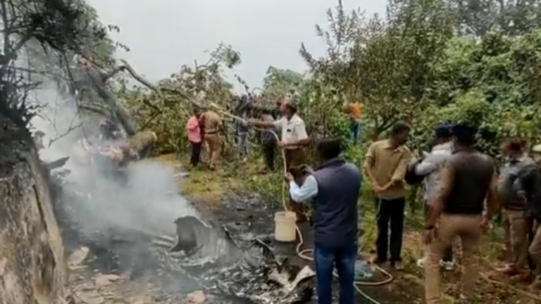 IAF Helicopter Crash: हवामानात अनपेक्षित बदल झाल्याने लष्कराच्या हेलिकॉप्टरला अपघात झाल्याची माहिती-IAF