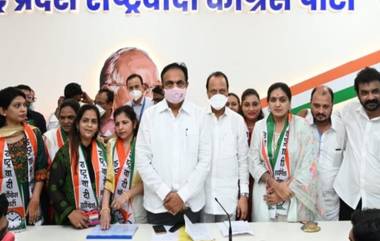 Rupali Thombare यांचा अजित पवारांच्या उपस्थितीमध्ये NCP मध्ये प्रवेश