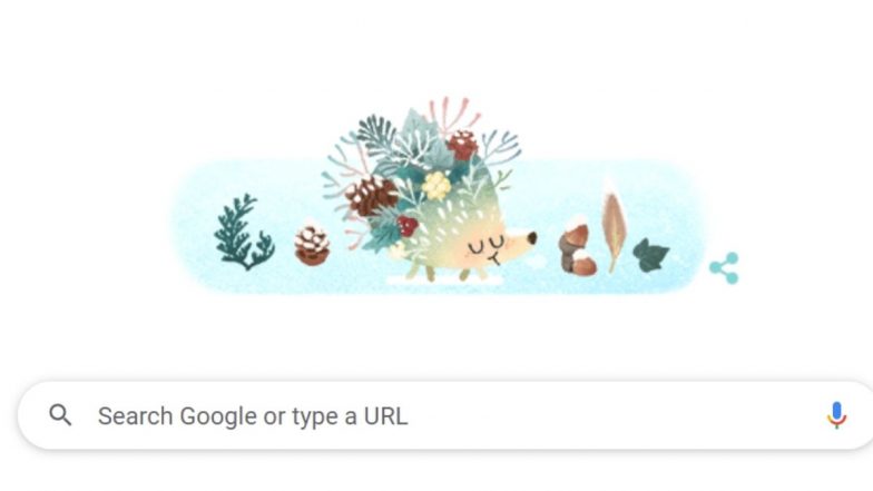 Winter Season Google Doodle:  Winter Solstice 2021 चं औचित्य साधत गूगल चं खास अ‍ॅनिमेटेड डूडल!
