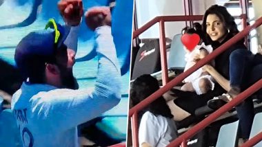 IND vs SA: सेंच्युरियन कसोटी जिंकल्यानंतर स्टँडमध्ये बसलेल्या मुलगी Vamika कडे पाहून बाबा विराट कोहलीने दिली अशी रिअक्शन, पहा व्हिडिओ
