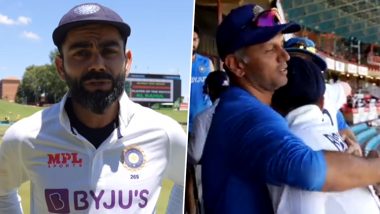 IND vs SA 1st Test: टीम इंडियाच्या सेंच्युरियन विजयाच्या सेलिब्रेशनचा व्हिडिओ समोर आला, द्रविडने पंतला मिठी मारली, कोहली म्हणाला ‘ही मोठी गोष्ट’ (Watch Video)