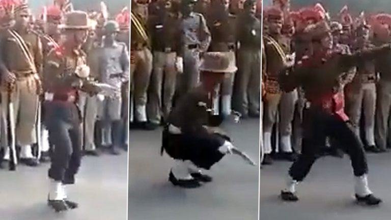 Viral Video: गोरखा जवानाचा खुकरी डान्स होतोय सोशल मीडियावर व्हायरल, पाहा जबरदस्त व्हिडिओ