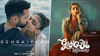 Movie Releases in February: Gehraiyaan पासून Gangubai Kathiawadi पर्यंत हे चित्रपट फेब्रुवारीमध्ये चित्रपटगृह आणि ओटीटीवर येणार प्रेक्षकांच्या भेटीला