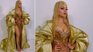 Urvashi Rautela Dress: अरब फॅशन वीकमध्ये उर्वशी रौतेलाने परिधान केला सोन्याचा ड्रेस, किंमत ऐकुन तुम्ही व्हाल थक्क