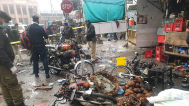Blast in Lahore: लाहौर येथे साखळी बॉम्बस्फोट, 5 जणांचा मृत्यू तर 20 लोक जखमी