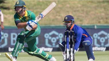 IND vs SA 3rd ODI: दीपक चाहरने भारताला मिळवून दिले पहिले यश, दक्षिण आफ्रिकी सलामीवीर Janneman Malan एका धावेवर तंबूत परत