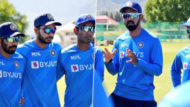 IND vs SA 1st ODI: ‘कॅप्टन’ KL Rahul-प्रशिक्षक राहुल द्रविडचे खेळाडूंना धडे, दक्षिण आफ्रिका फत्ते करण्यासाठी टीम इंडियाचा सराव सुरु (See Photos)