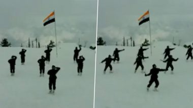 Indian Army: जोरदार बर्फवृष्टी मध्ये भारतीय जवानांचा 'हा' व्हिडिओ होतोय व्हायरल