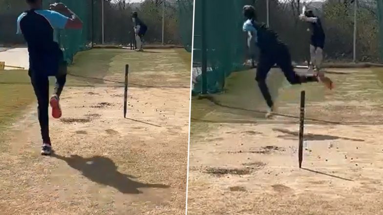 IND vs WI Series 2022: धाकड वेस्ट इंडिजला लढा देण्यासाठी मोहम्मद सिराजची तयारी सुरु, वेगवान गोलंदाजी पाहून व्हाल थक्क (Watch Video)