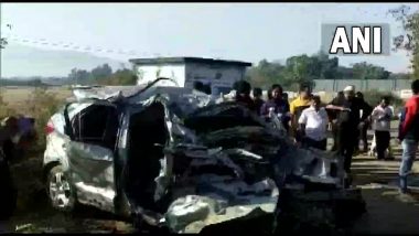 Mumbai-Pune Expressway: पुणे-मुंबई महामार्गावर कार-ट्रकचा भीषण अपघात, पाच जण जगीच ठार
