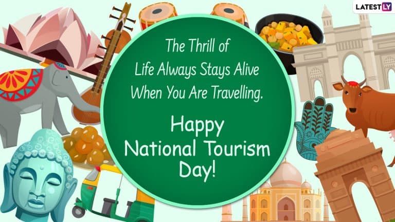 National Tourism Day 2022 Wishes: राष्ट्रीय पर्यटन दिवसाच्या शुभेच्छा देणारी Greetings, HD Images!