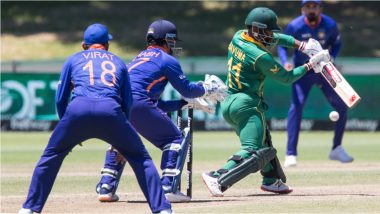 IND vs SA 3rd ODI: दक्षिण आफ्रिकेला मोठा दणका, कर्णधार Temba Bavuma रनआउट होऊन पॅव्हिलियनमध्ये