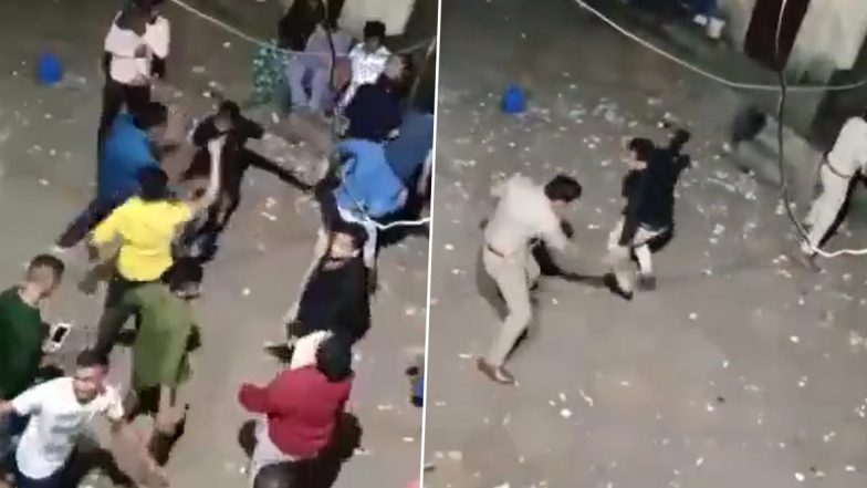 Virel Video: काही लोक डीजेच्या तालावर नाचताना दिसले, पोलिसांनी केला प्रसादाचा लाठीमार, व्हिडिओ सोशल मीडियावर व्हायरल
