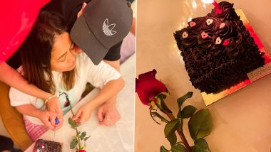 Valentine Day 2022: पती रोहनप्रीत सिंगने व्हॅलेंटाईन डेला नेहा कक्करला दिले सरप्राईज, लिपलॉक करताना केला फोटो शेअर