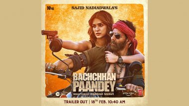 Bachchan Pandey: बच्चन पांडे मधील अक्षय कुमारसोबत कृती सेननचा अॅक्शन लुक, ट्रेलर उद्या प्रेक्षकांच्या भेटीला