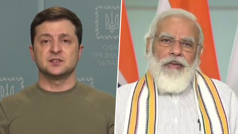 Russia Ukraine War: युक्रेनचे राष्ट्राध्यक्ष वोलोडिमिर झेलेन्स्की यांनी पंतप्रधान नरेंद्र मोदी यांच्याशी केली चर्चा, सुरक्षा परिषदेत राजकीय पाठिंब्याची केली मागणी