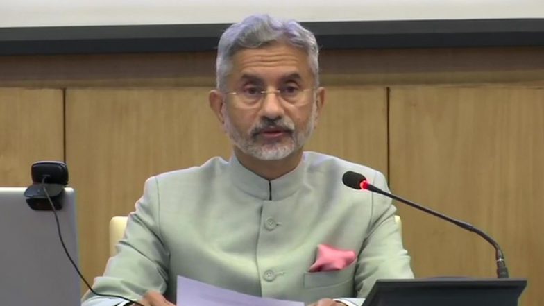S Jaishankar on China: LAC मधील सद्यस्थितीला चीन जबाबदार, त्यांनीच करार तोडले: परराष्ट्र मंत्री एस जयशंकर