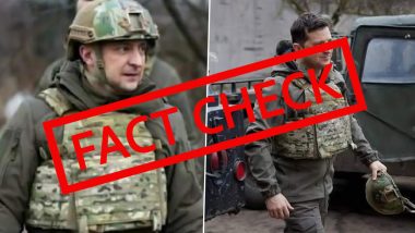 Fact Check: युक्रेनचे राष्ट्राध्यक्ष Volodymyr Zelenskyy लष्कराचा गणवेश घालून युद्धात उतरले? जाणून घ्या व्हायरल फोटोमागील सत्य