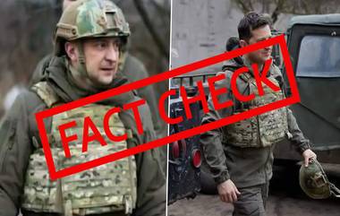 Fact Check: युक्रेनचे राष्ट्राध्यक्ष Volodymyr Zelenskyy लष्कराचा गणवेश घालून युद्धात उतरले? जाणून घ्या व्हायरल फोटोमागील सत्य