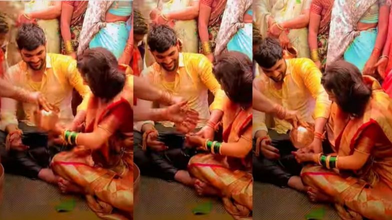 Unseen Video: राजकारणी Akshay Kardile यांच्या लग्नानंतर रंगले नवरा-नवरीचे खेळ; पहा अनसीन व्हिडीओ