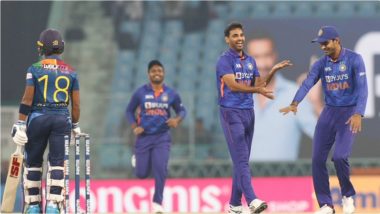 IND vs SL 1st T20I: भुवनेश्वर कुमार याच्या खिशात दुसरी विकेट, Kamil Mishara याला 13 धावांत दाखवली पॅव्हिलियनची वाट