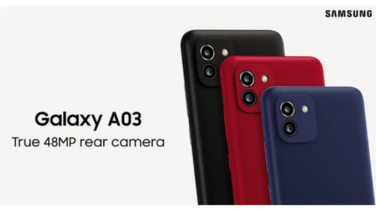 Galaxy A03 स्मार्टफोन भारतात लॉन्च, जाणून घ्या किंमतीसह अधिक