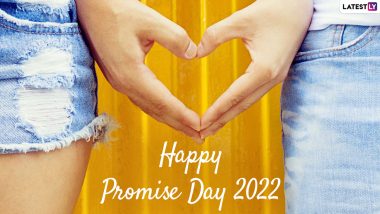 Happy Promise Day 2022 Images: वेलेंटाईन वीक मधील आजचा प्रॉमिस डे सेलिब्रेट करण्यासाठी खास Greetings, Love Quotes!