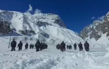 उत्तराखंड येथे 18,800 फूट उंचीवर -25 डिग्री तापमानात ITBP च्या जवानांच्या ट्रेनिंगचा पहा व्हिडिओ व्हायरल (Watch It)