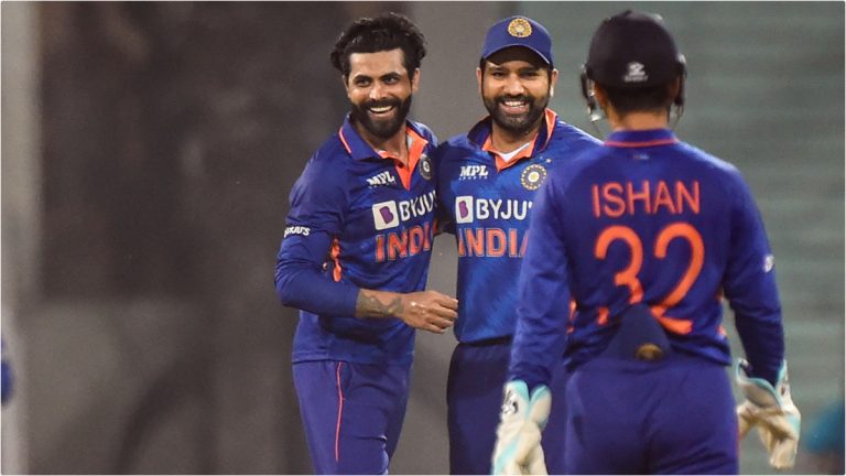 IND vs SL 1st T20I: ‘पुष्पा फिव्हर सुरूच’, विकेट मिळाल्यावर रवींद्र जडेजा म्हणाला - ‘मै झुकूंगा नही’ (Watch Video)