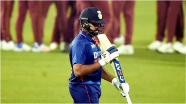 IND vs WI 2nd T20I: भारतीय संघाला दुसरा झटका, कर्णधार रोहित शर्मा 19 धावा करून स्वस्तात पॅव्हिलियनमध्ये; पहा स्कोर