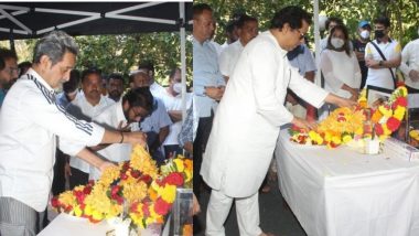Ramesh Deo Funeral: रमेश देव यांच्या पार्थिवाच्या दर्शनाला पोहचले Raj Thackeray