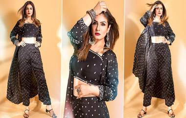 Raveena Tandon PhotoShoot: रवीना टंडनने केले जबरदस्त फोटोशूट, लूक पाहून चाहतेही घायाळ