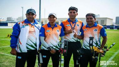 World Archery Para Championships Dubai 2022: भारताचा ऐतिहासिक विजय! जागतिक तिरंदाजी पॅरा चॅम्पियनशिप दुबई 2022वर Jyoti Baliyanआणि Shyamsuने मिळवला विजय