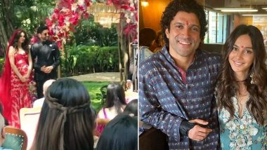 Farhan Akhtar-Shibani Dandekar Wedding: फरहान अख्तर-शिबानी दांडेकर अडकले विवाहबंधनात (See Photo)