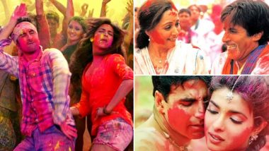 Bollywood Holi Songs 2023: होळीवर आधारित बॉलीवूडची सर्वोत्तम गाणी, पार्टीचा उत्साह होईल द्विगुणित (व्हिडिओ पहा)