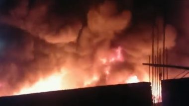 West Bengal: कोलकात्याच्या टांगरा भागात गोदामाला भीषण आग