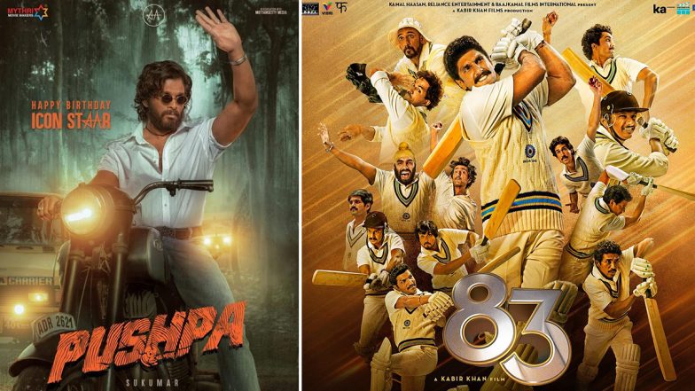 83 vs Pushpa: आता छोट्या पडद्यावरही Ranveer Singh आणि Allu Arjun आमने-सामने; एकाच दिवशी, एकाच वेळी 'पुष्पा आणि '83' चा वर्ल्ड टेलिव्हिजन प्रीमियर