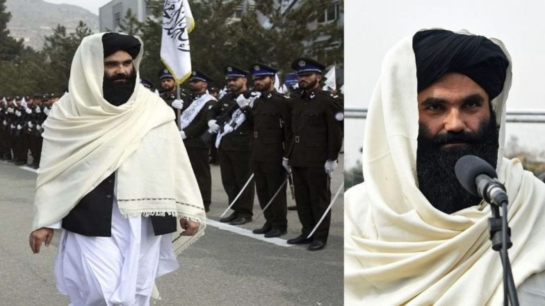 पहिल्यांदा जगासमोर आला तालिबानचा गृहमंत्री Sirajuddin Haqqani, ज्याच्यावर अमेरिकेने जाहीर केले आहे 76 कोटींचे बक्षीस (Watch Video)