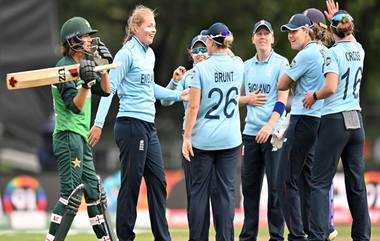 ENG vs PAK, Women's World Cup 2022: इंग्लंड गोलंदाजांचा दबदबा, पाकिस्तान महिला संघ अवघ्या 105 धावांत ऑलआऊट