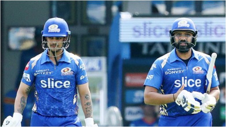 IPL 2022, MI vs LSG Match 37: रोहित शर्मा- ईशान किशनची सावध सुरुवात, मुंबईच्या PowerPlay मध्ये बिनबाद 43 धावा