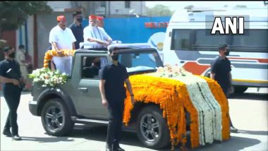 PM Narendra Modi Roadshow in Ahmedabad:  पंतप्रधान नरेंद्र मोदी यांचा अहमदाबाद येथे रोड शो