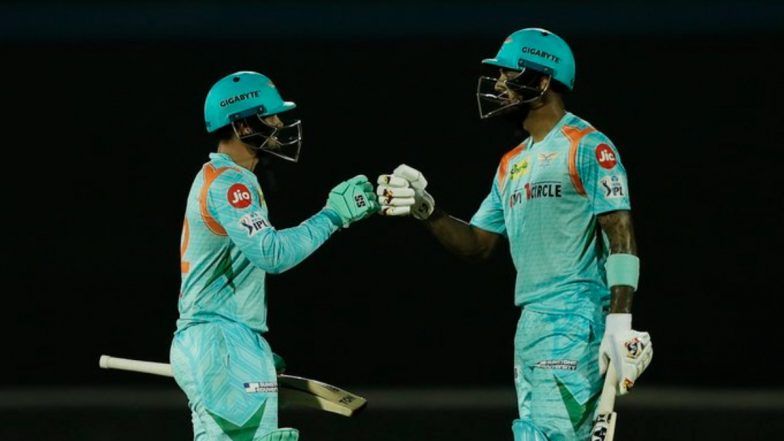 IPL 2022, KKR vs LSG: लखनऊ सुपर जायंट्सची धमाकेदार सुरुवात, KL Rahul आणि क्विंटन डी कॉक क्रीजवर
