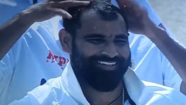 IND vs SL 1st Test 2022: विकेट घेतल्यानंतर मोहम्मद शमीच्या डोक्यावर अश्विन ने वाजवला तबला, Video सोशल मीडियात जोरदार व्हायरल