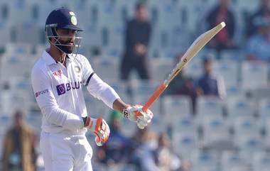 IND vs SL 1st Test Day 2: मोहालीच्या मैदानात फिरली रवींद्र जडेजाची तलवार, दुसऱ्या कसोटी शतकानंतर केले धमाकेदार सेलिब्रेशन; पाहा Video