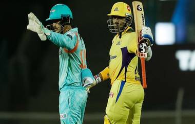 IPL 2022, LSG vs CSK Match 7: रॉबिन उथप्पा - शिवम दुबे यांची ताबडतोड फलंदाजी, चेन्नईचे लखनऊला विजयासाठी 211 धावांचे डोंगराएवढे आव्हान